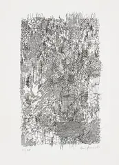 Sem Título by León Ferrari, 1984, litogravura sobre papel, offered Mar 2017