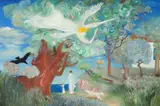 Alegoria Estrela D‘alva by Guilherme Faria, 2014, óleo sobre tela, offered Mar 2017