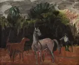 Ernesto de Fiori, Cavalos