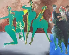 Sem Título by Manabu Mabe, 1988, óleo sobre tela, offered Mar 2017
