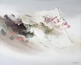 O Vento by Tikashi Fukushima, 1988, óleo sobre tela, offered Mar 2017