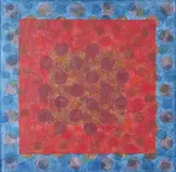 Hermelindo Fiaminghi, Geometrico, óleo sobre tela