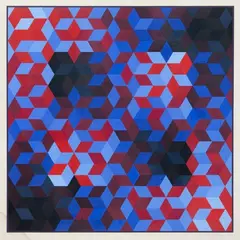 Sem Título by Victor Vasarely, serigrafia sobre papel, offered Mar 2017