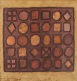 Sem Título by Mira Schendel, 1968, ecoline sobre papel, offered Mar 2017