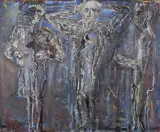 Iberê Camargo, Fantasmagoria III, 1987, óleo sobre tela
