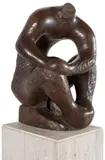 Sem Título by Bruno Giorgi, escultura em madeira, offered Mar 2017