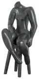 Figura Sentada by Margarita Farré, escultura em bronze, offered Mar 2017