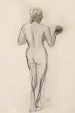 Ernesto de Fiori, Nu Feminino de Costas