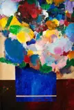 Vaso de Flor by Aldemir Martins, 1982, acrílica sobre tela, offered Nov 2016