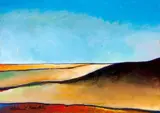Paisagem by Aldemir Martins, 1973, acrílica sobre tela, offered Nov 2016