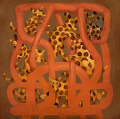 Sem Título by Mário Gruber, 1993, óleo sobre tela, offered Nov 2016