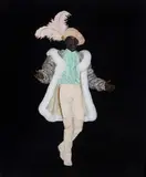 Fantasiado by Mário Gruber, 1981, óleo sobre tela colado em madeira, offered Nov 2016