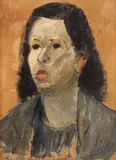Figura Feminina by José Pancetti, óleo sobre madeira, offered Nov 2016
