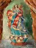 Bruno Giorgi, Santa, óleo sobre tela