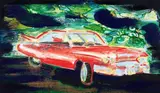 Rubens Gerchman, Carro Noturno, acrílica sobre tela