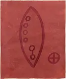 Sem título by Mira Schendel, ecoline sobre papel, offered Nov 2016
