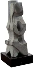 Sem Título by Bruno Giorgi, escultura em pedra sabão, offered Nov 2016