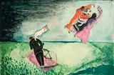 Cícero Dias, Sem título, 1983, litogravura sobre papel