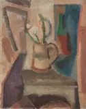 Vaso de Flores by Aldo Bonadei, 1946, óleo sobre tela, offered Sep 2016