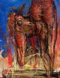 Flavio Shiro, Metamorfoseando, 1974, técnica mista sobre papelão