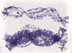 Turbilhão by Tunga, aquarela sobre papel artesanal, offered Sep 2016