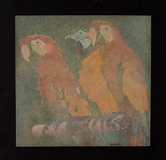 Papagaiada by Claudio Tozzi, 1978, liquitex sobre tela colado em madeira, offered Sep 2016