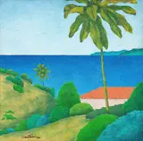 Paisagem by Claudio Tozzi, 1979, tinta acrilica sobre tela colada em madeira, offered Sep 2016