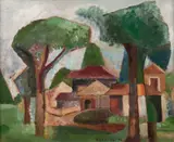 Aldo Bonadei, Paisagem com Casario