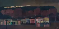 Casario by Karl Plattner, 1956, óleo sobre tela, offered Sep 2016