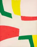 Cícero Dias, Sem Título, guache sobre papel