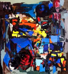 Sem Título by Wega Nery, 1964, óleo sobre tela, offered Sep 2016