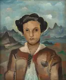 Alberto da Veiga Guignard, Retrato de Saulo, óleo sobre tela