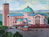 Yasuichi Kojima, Basilica de Nossa Senhora de Aparecida, 2008, óleo sobre tela
