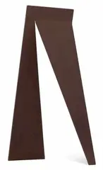Sem Titulo by Amílcar de Castro, 1998, corte e dobra chapa vertical, offered Jun 2016