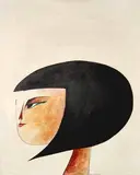 Mariana by Aldemir Martins, 1967, acrílica sobre tela, offered Jun 2016