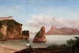 Ilha da Boa Viagem by Nicola Antonio Facchinetti, 1868, óleo sobre data, offered Jun 2016
