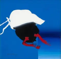 Sem Título by Manabu Mabe, 1991, acrílica sobre tela, offered Jun 2016