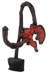 Sem Título by Frans Krajcberg, escultura em madeira policromada, offered Jun 2016