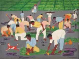 Manezinho Araújo, Trabalhadores, 1962, óleo sobre tela