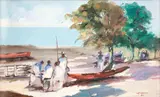 Jenner Augusto, Marinha, 1981, óleo sobre tela