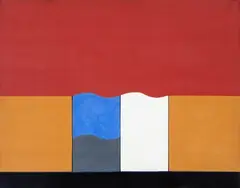 Sem Título by Ramón Cáceres, 2008, óleo sobre tela, offered Jun 2016