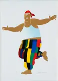Gustavo Rosa, Carnaval, 1998, serigrafia sobre papel