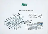 Paulo Bruscky, Arte com Firma Reconhecida