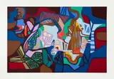 Roberto Burle Marx, Perséfare, 1993, seriagrafia sobre papel