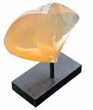 Mário Cravo, Bola Amarela, escultura acrilica e resina de poliester