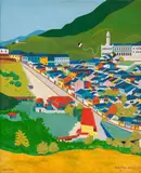 Manezinho Araújo, Ouro Preto, 1970, óleo sobre tela