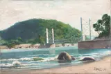Benedito Calixto, Marinha, 1918, óleo sobre tela