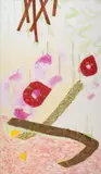 Emily Wei, Garden nº 2, 2000, técnica mista sobre tela