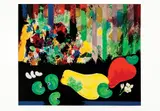 Cajus by Aldemir Martins, 1995, serigrafia sobre papel, offered Dec 2015