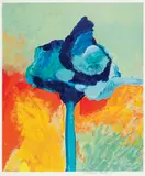 Flor by Aldemir Martins, 1995, serigrafia sobre papel, offered Dec 2015